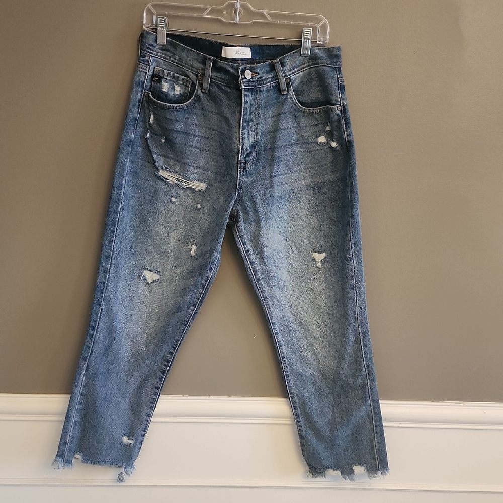 Kancan Distressed Blue Jeans